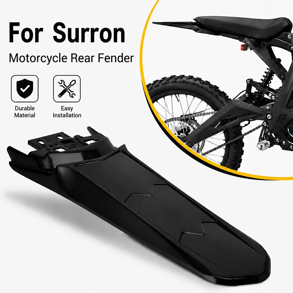 Für Surron Lightbee Light Bee X S X160 X260 Hinterer Verlängerter Kotflügel Elektrisches Dirt Bike Heck-Schutzblech Motorrad