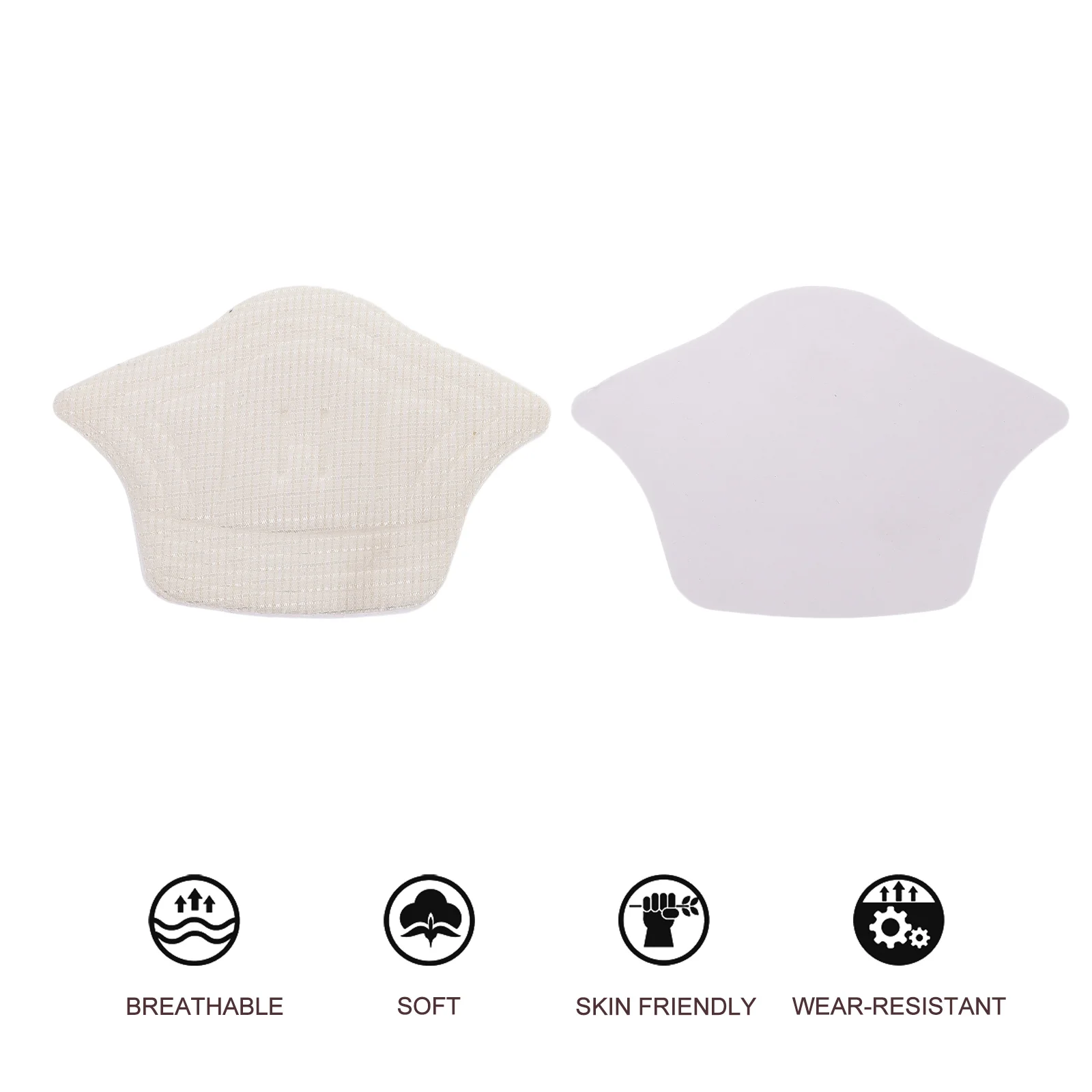 المضادة للتآكل منصات كعب ملصقات الأحذية ذاتية اللصق لتخفيف آلام القدم حامي غير مرئية وسادة الكعب الخلفي أداة العناية بالقدم #6