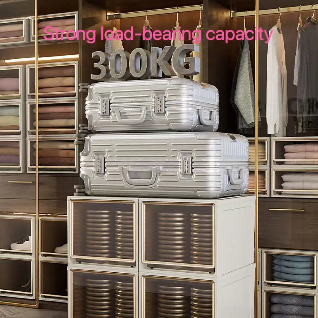 1pcs Drawer-Type Storage Box Combinable Storage Box for Clothes Shoes Cosmetics Jewelry Underwear and Clothing Storage Box