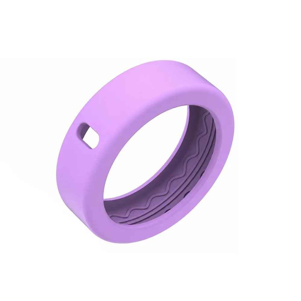 Silicone Ring Cover Anti Fall Anti-Scratch Smart Ring Protective Case Dustproof Elastic Ring Protector for Oura Ring 4
