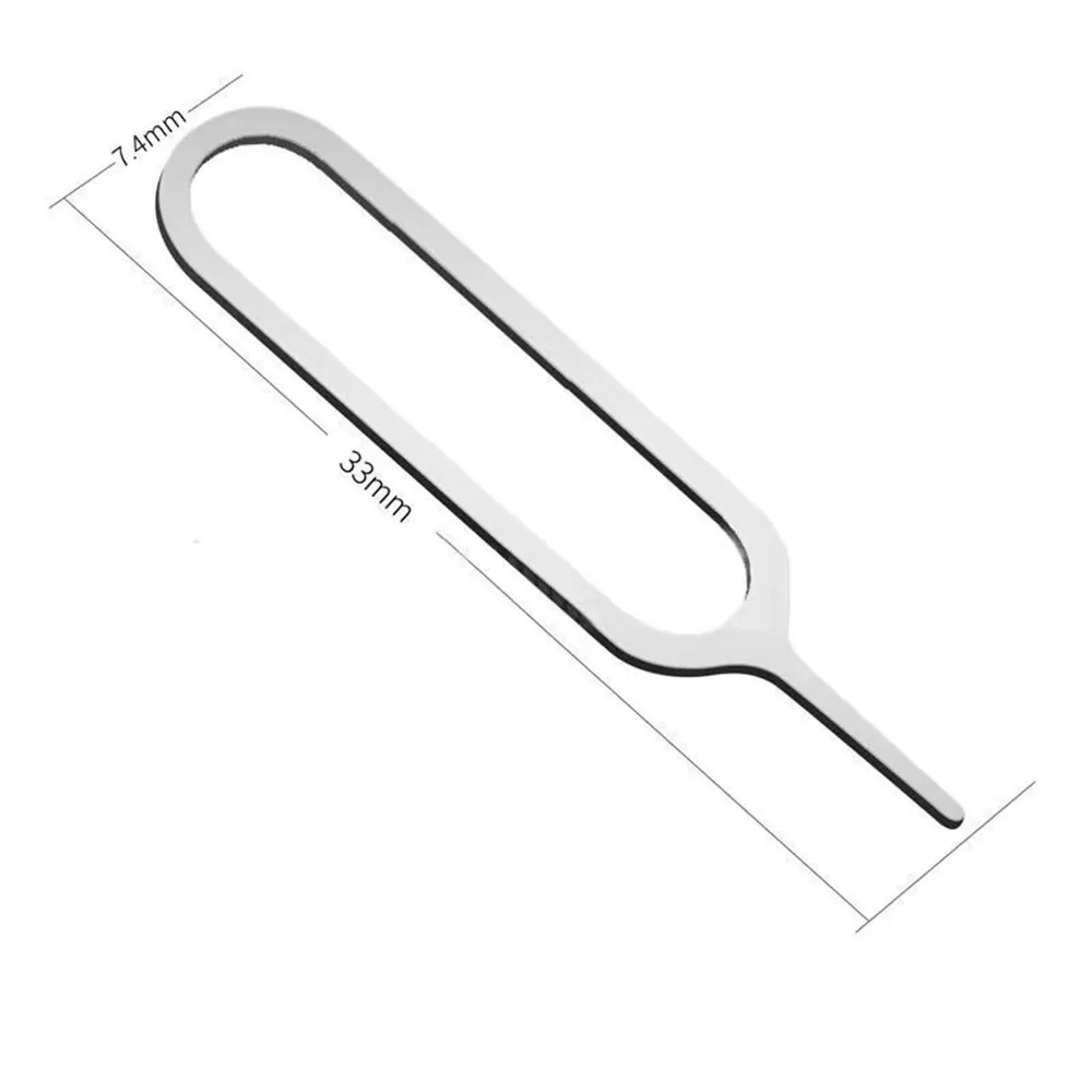 5000 Stuks Eject Sim-kaart Lade Open Pin Naald Key Tool Sim-kaart Lade Pin Eject Tool Universele Mobiele telefoon Sim Kaarten Accessoires