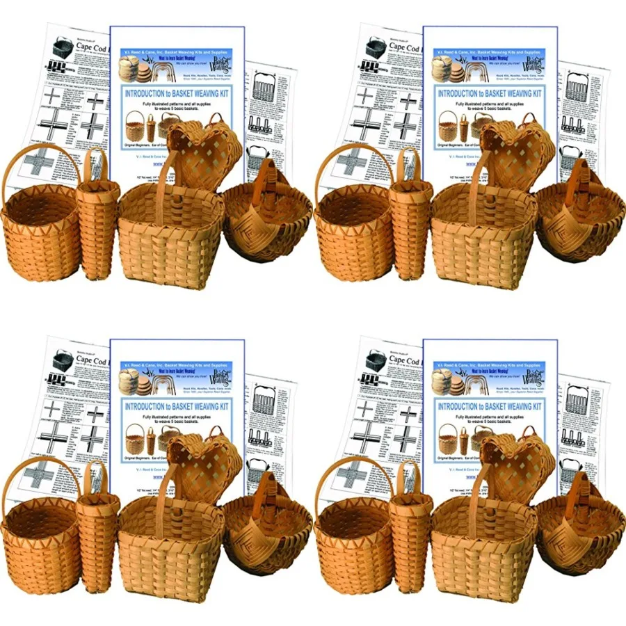 

Набор для плетения корзин (на 5 корзин)