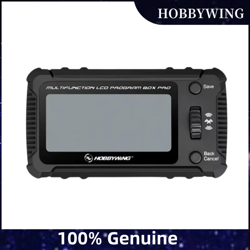 

Hobbywing Multifunction LCD Program Box Pro, OTA Firmware Update, 1-8S Battery for PLATINUM XERUN EZRUN Seaking ESC