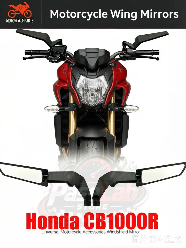 Motorcycle Side Vie…