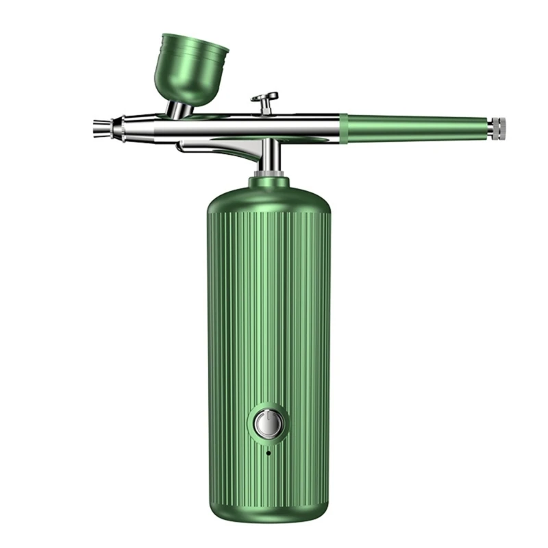 

Airbrushes Tool with Compressor Two Action Triggers and 2000mA Battery for Detailed Artwork