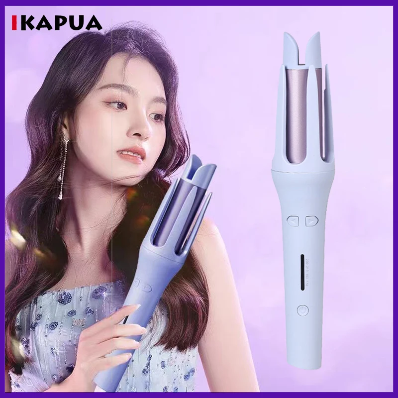 

32mm Full Automatic Curling Stick Big Curling Wave Electric Rotating Curler Not Hurt Hair Negative Ion Curling Magic Tool