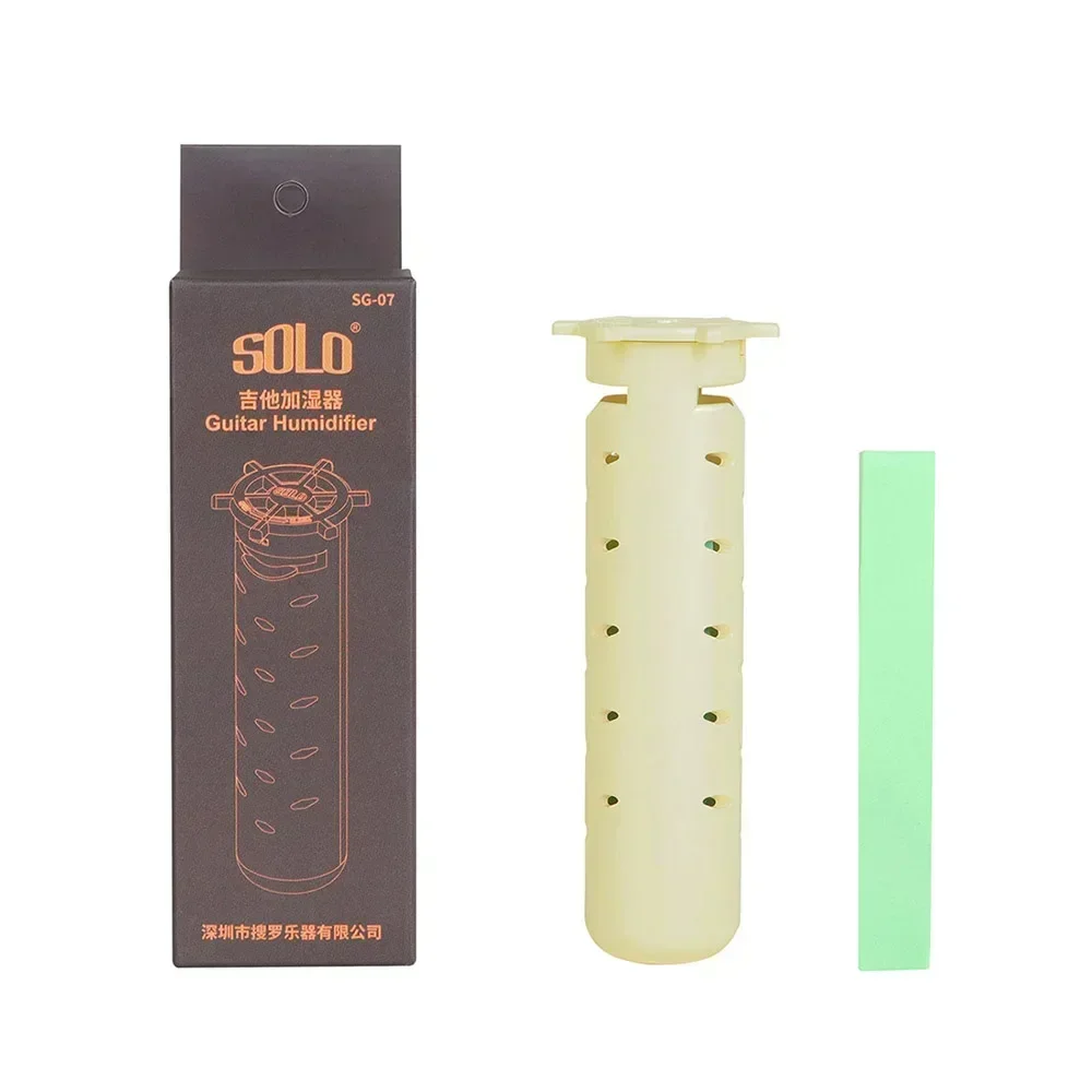 Acoustic Guitar Humidifier Moisture-proof Anti-dry Anti-cracked Board Sponge Sound Hole Humidifier Folk Guitar Care Accessories