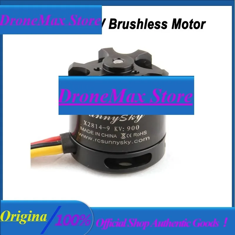 DroMa1Pcs SunnySky X2814 900KV 1000KV 1100KV 1250KV 1450KV Outrunner External Rotor Brushless Motor ForRC Aircraft Quadrocopter