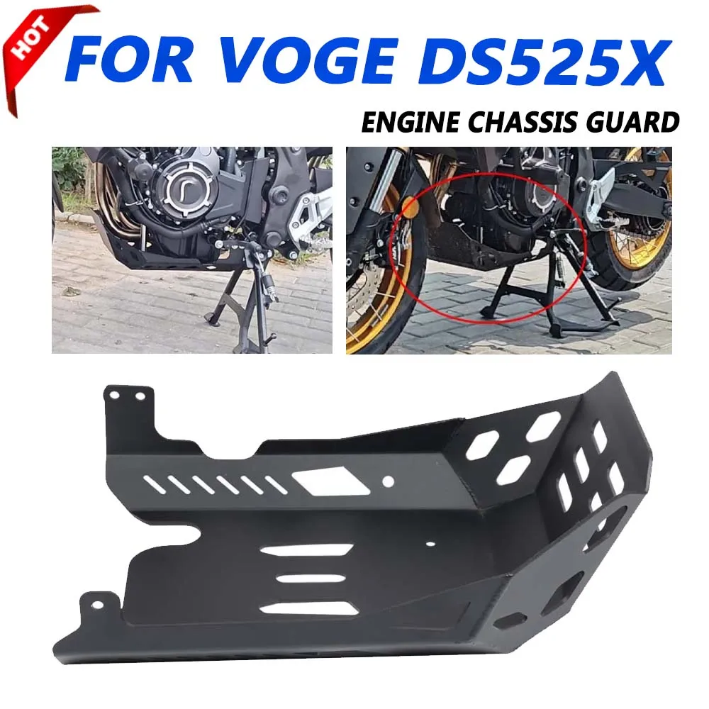 For VOGE 525 DSX 525 DS525X DS 525X 525 X DS525 X 2023 2024 Motorcycle Accessories Engine Chassis Guard Mud Base Protector Cover