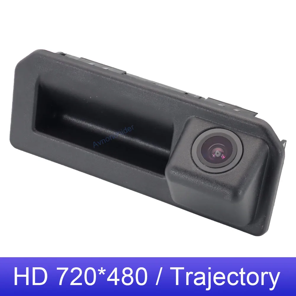 HD Vehicle Truck Handle Trajectory Rear View Camera For Volkswagen New Bora Tayron Tharu Sagitar Passat C-CROSS TACQUA Viloran