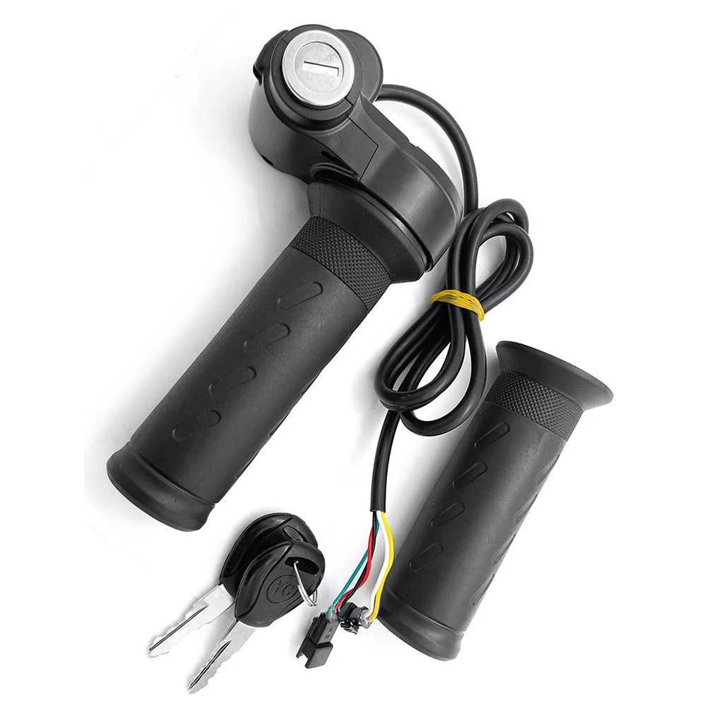 

2/4PCS Electric Bicycle Handle Left+Right Acceleration Handles Electric Bicycle Twist Throttle Grip For Motor Electric Scooter ﻿
