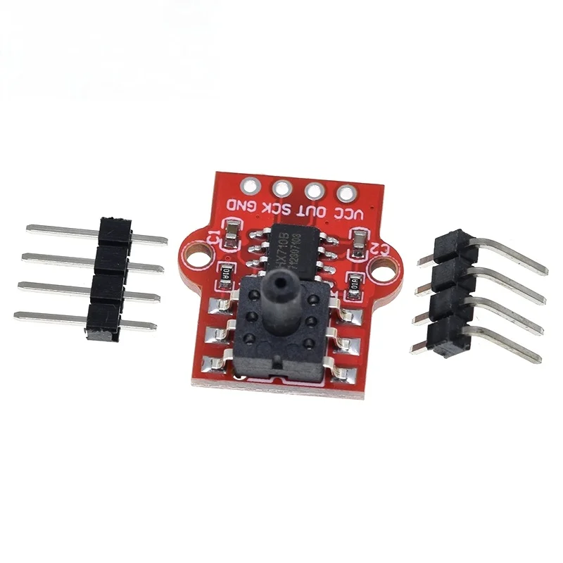 XCW DC 3.3V 5V 0-40KPa Module de pression d'air barométrique numérique connecter Tube souple de 2.5mm pour Arduino