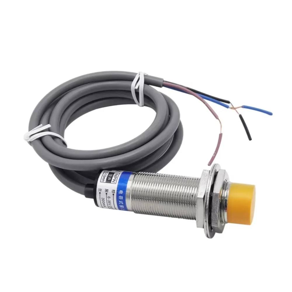 LJC18A3-B-Z/BX Sensor Acercamiento Interruptor Proximidad Capacitivo Cilíndrico 10mm Distancia Tección NPN/PNP NO/NC DC6-36V