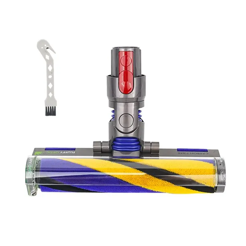 

A67Z LED Soft Roller Cleaner Head For Dyson V7/V8/V10/V11/V15 Cordless Vacuums- Replacement Parts Included