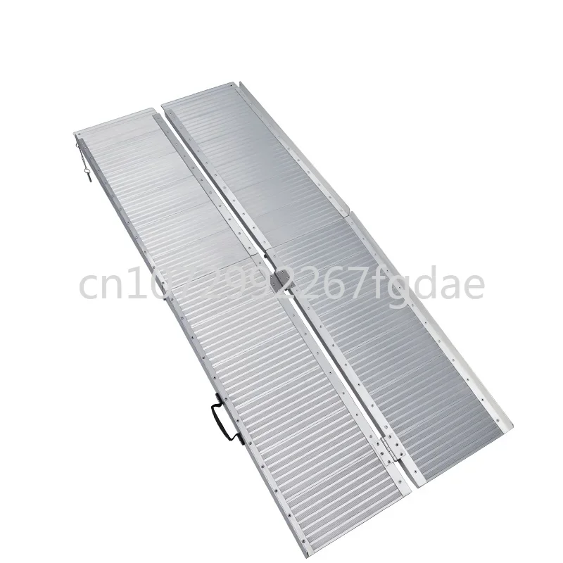 Temporary Aluminum Ramp for Wheelchair Disabled Household Use