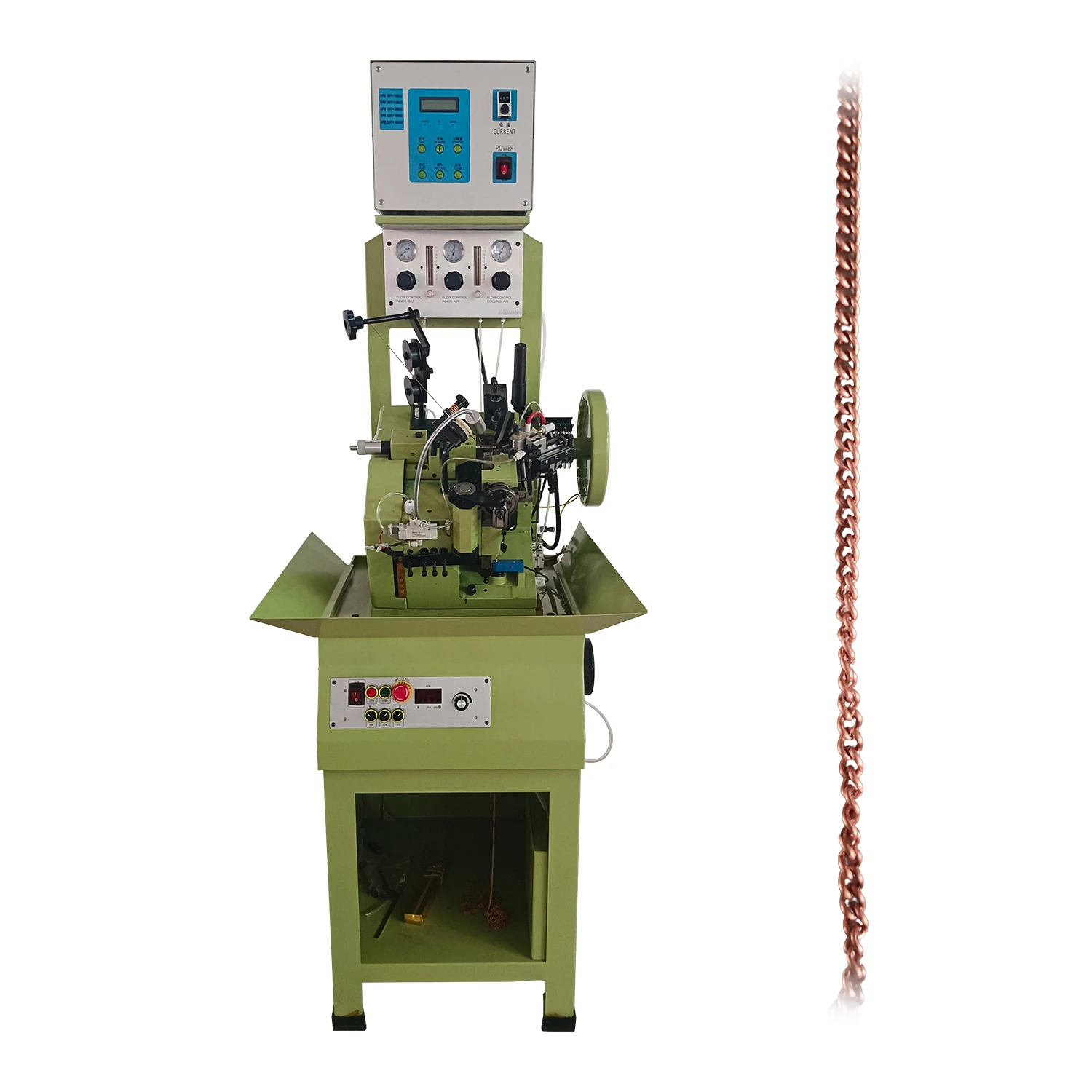 New Automatic Gold Chain Weaving Machine with PLC and Motor GT-CM-1.5