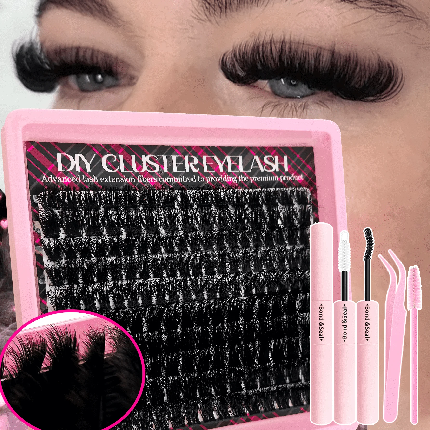 Kit de faux cils ultra denses 150 pièces 130P |   Pas de fous ressemblent un incontournable pour un maquillage épais |   Moelleux volumineux longue durée