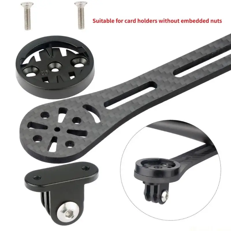 31BE Bicycles Light Bracket Light Weight Bike Computer Mount Adapters Computer Holder Fixing Base Camera Adaptor Mount