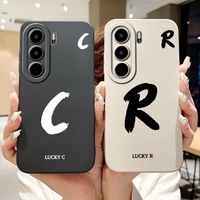 Case For Itel Power 70 2025 Cover P673L Lovely Letters Black White Silicone Soft Funda For Itel P70 P 70 Power70 5G Phone Shells