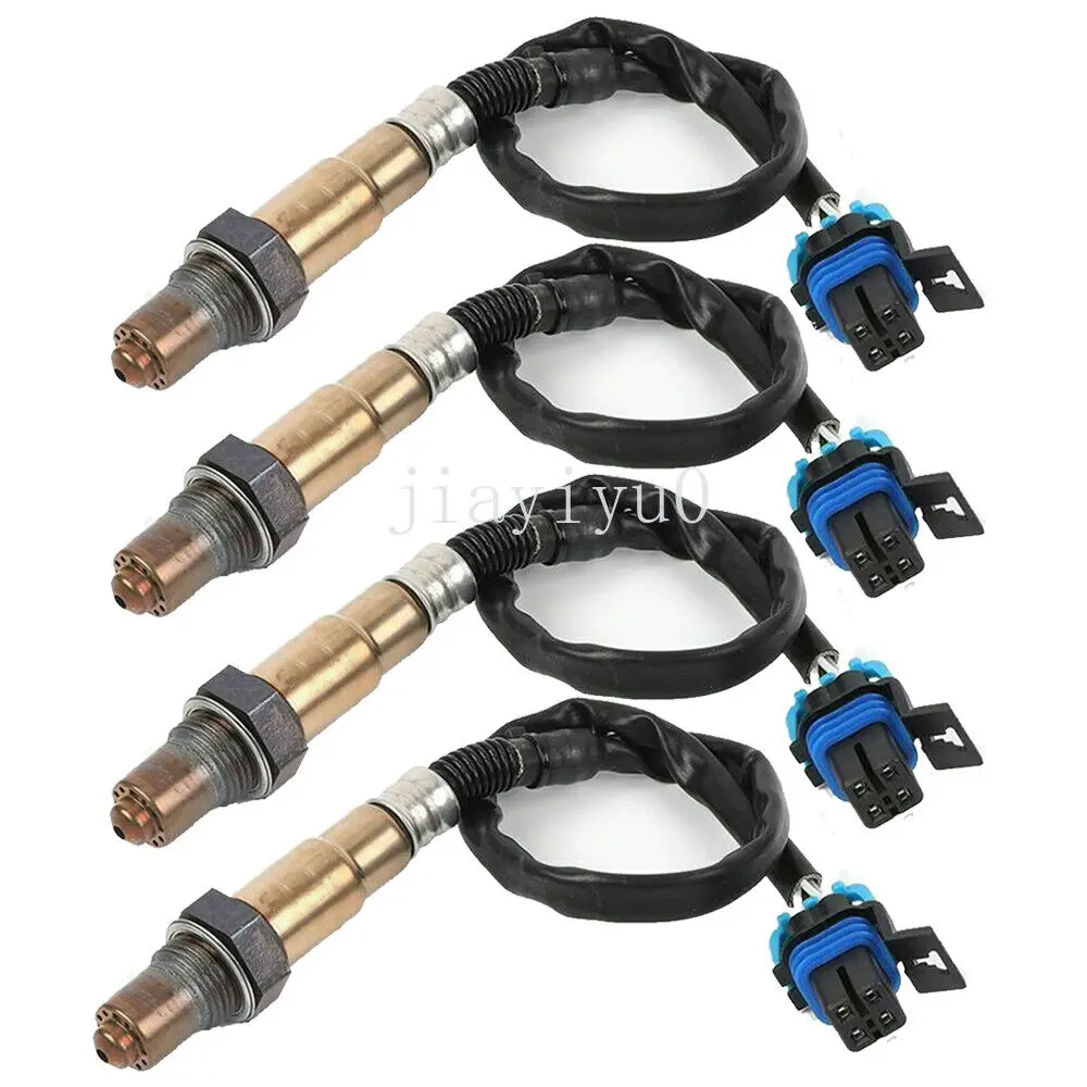 

4pcs Oxygen O2 Sensor For 2013-2016 for GMC Acadia for Buick Enclave V6 3.6L Upper+Lower