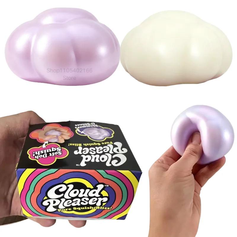 Schylling Cloud Pleaser Gumdrop Weiches Sensorisches Fidget-Spielzeug Stressabbau-Quetschball Blindbox