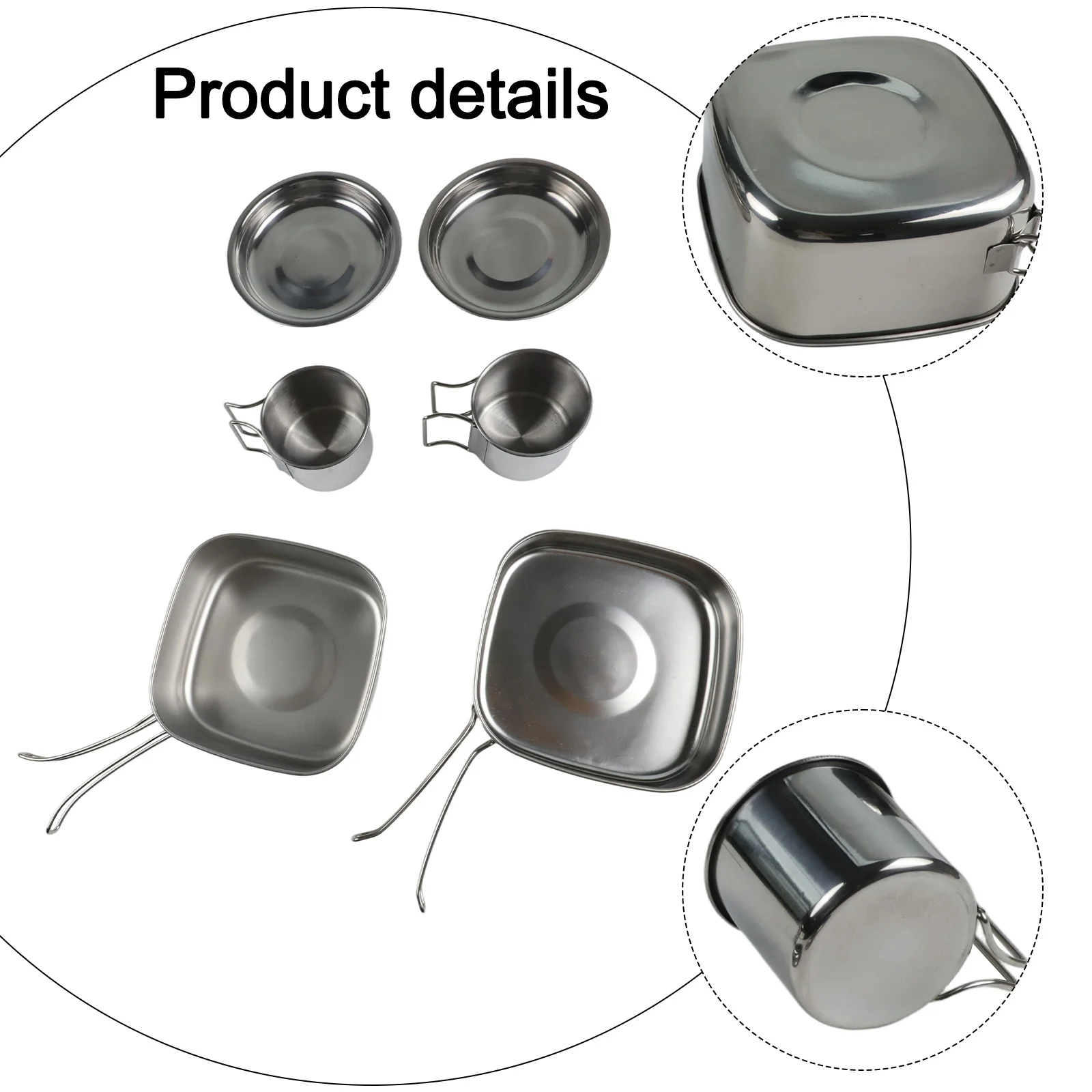 

Hiking Cookware Outdoor Eating Utensils Picnics Camping Easy To Clean Equally Heated Cookware For Camping For Hiking