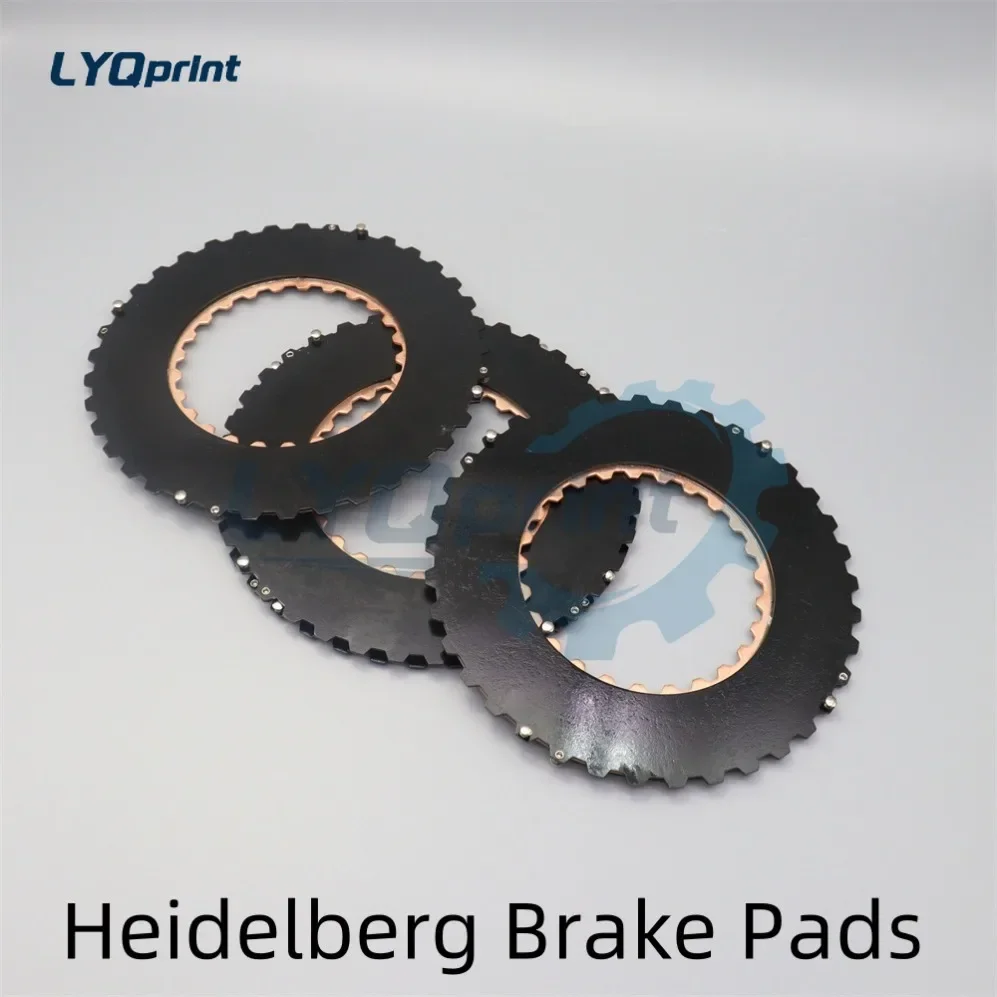 1 Set 7Pieces Brake Pad For Heidelberg SM102 Printing Machine High Quality Disks