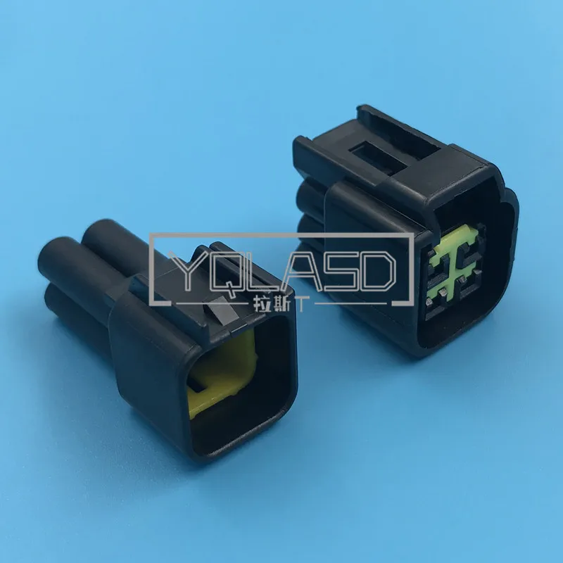 

1 Set 4 Way 12444-5504-2 Car Socket Waterproof Electrical Cable Plug AC Assembly FWY-C-4F-B Ignition Coil Connector For Ford