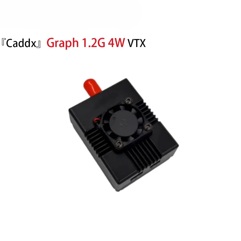 

Caddx FPV Graph 1.2G 4W VTX Машина для путешествий по времени Аксессуары для передачи на большие расстояния Приемник для дрона VRX Часть