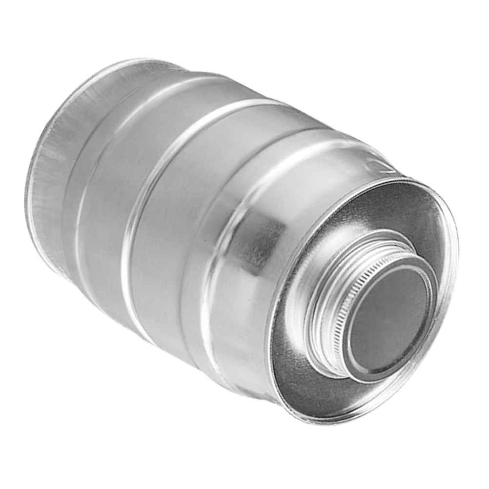 

Coffee Bean Airtight Canister Container Ground Beans Barrel Shaped Tin Air Valve Storage Jar Metal Cereal Keeper Food Seal Can