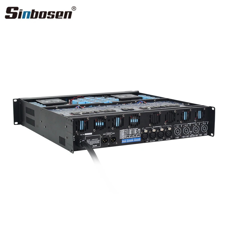FP20000Q high power amplifier 4400W class TD  Switching Power Amplifier 4 channels for 18" speaker