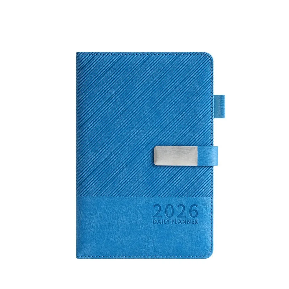 Time Management 2026 Schedule Planner Notepad Wear-resistant 365 Days A5 English Daily Plan Notebook To-do List Efficiency