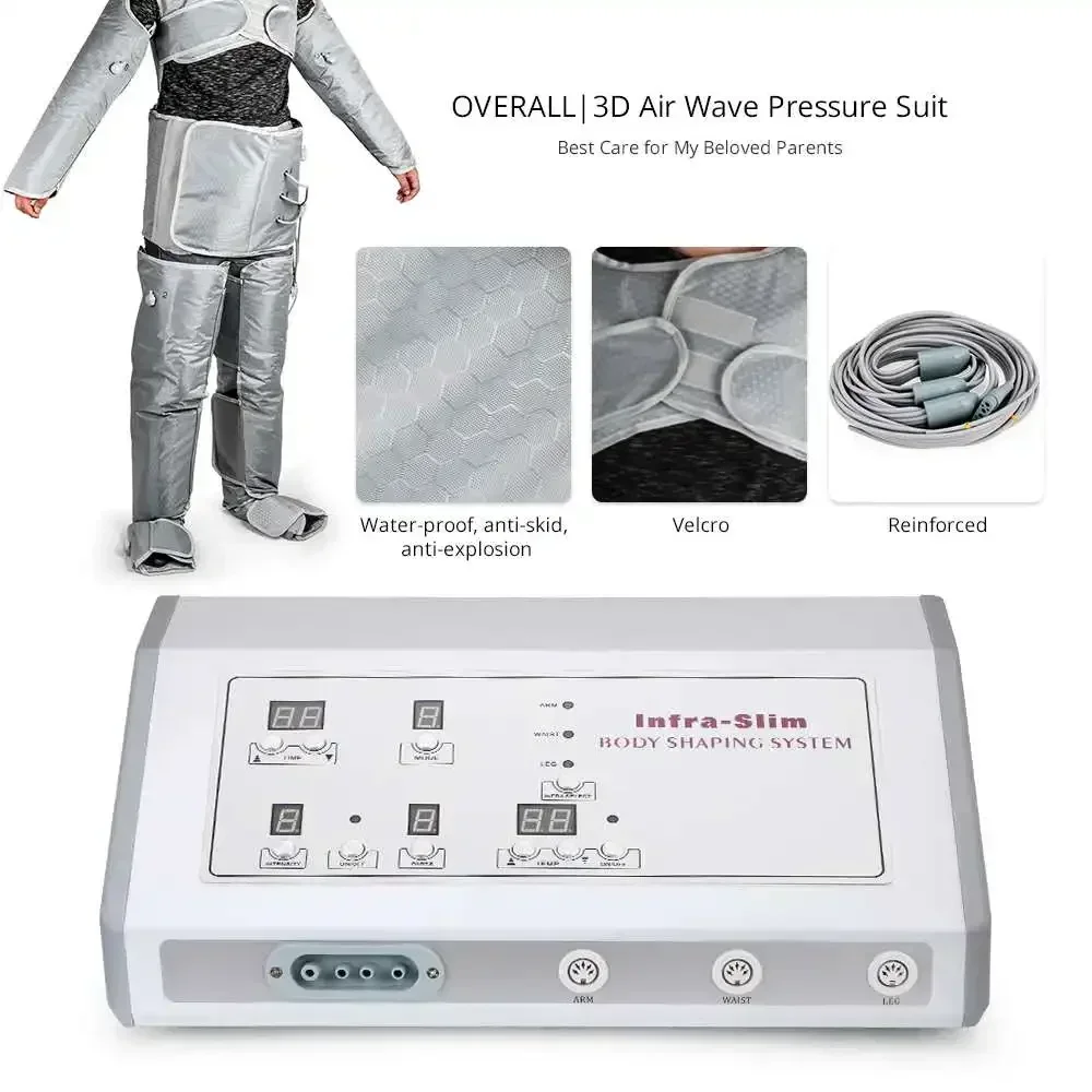Professional lymphatic drainage massage pressotherapy body slim machine