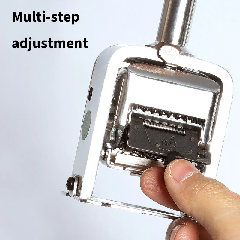Numeratore automatico a 8 cifre SUNWOOD, timbro numerico in metallo per codifica ufficio e documenti, modello 8308