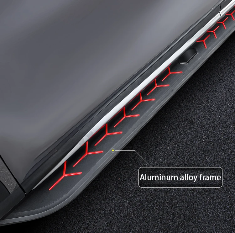 2pcs fit for Hyundai Venue 2019-2024 Side Step Running Board Aluminium Pedal (with Brackets)