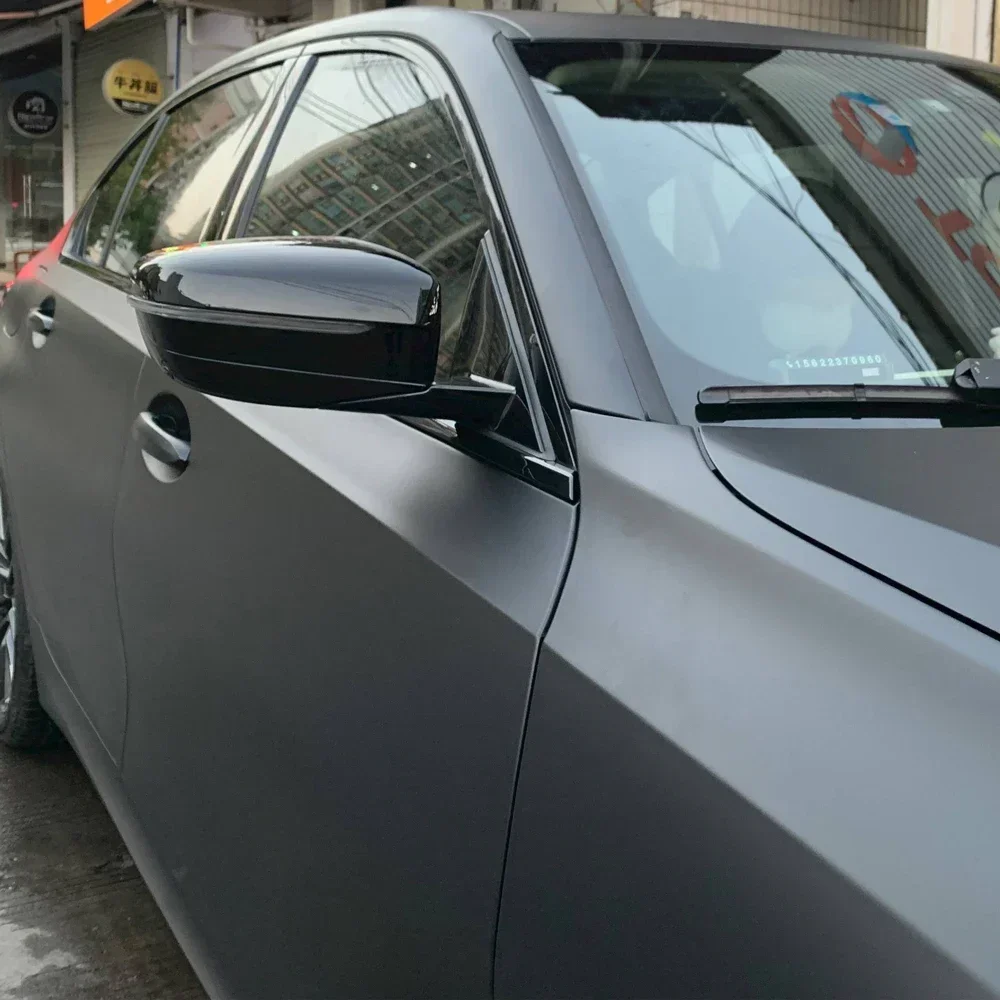 Matt Black Car Wrap Vinyl Auto Stickers PVC Vehicle Film Cover Wrapping Foil Sticker for Hood - Vehicle Accessory - view 6