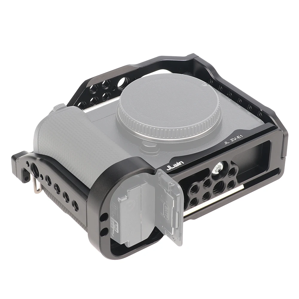 FOTGA Camera Cage For Sony for Sony ZV-E1 Rabbit Case Micro-Single Cameras Protective Frame with Arri Hole Arkah Dovetail groove