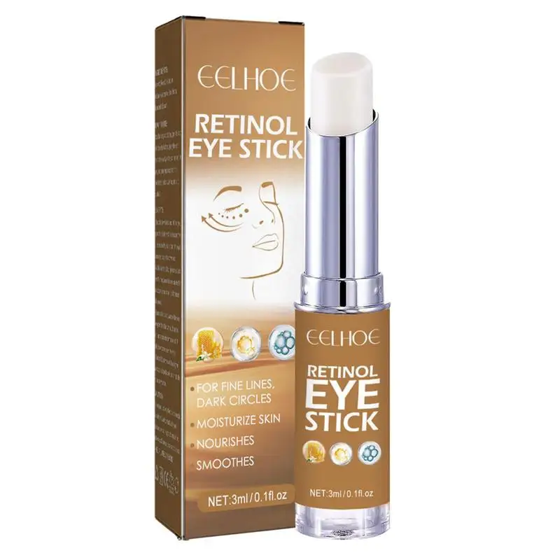 

Eye Brightening Cream Retinol Hydrating Dark Eye Circle Remover 3ml Eye Stick For Dark Circles And Puffiness