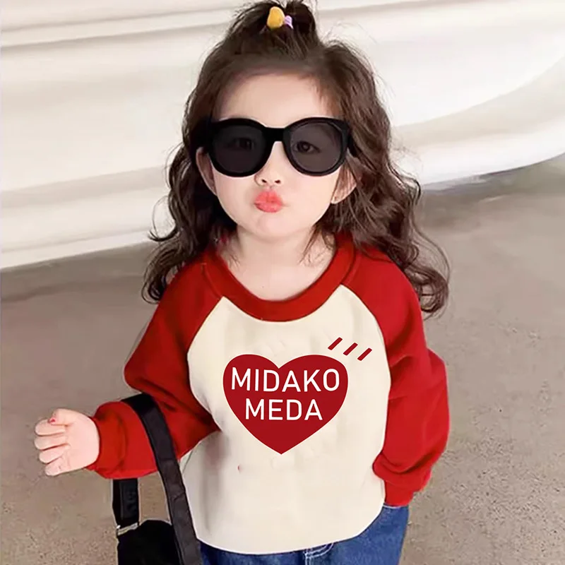 2026 الخريف الأسرة مطابقة الجولة الرقبة هوديي الأم ابنة الأب الابن البلوز رومبير الطفل الزي للجنسين الاطفال الوالدين المحملة