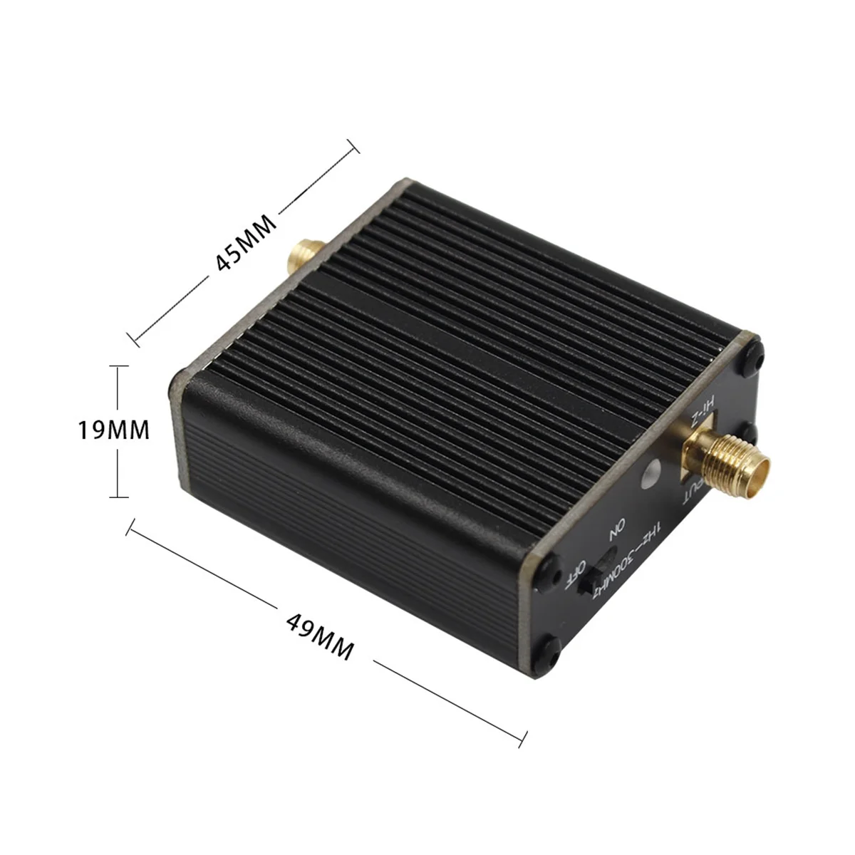 High Impedance Amplifier Suitable for SDR Walkie Talkie Small Loop Antenna with Donut AM MW/SW Mini Loop Antenna 1PCS