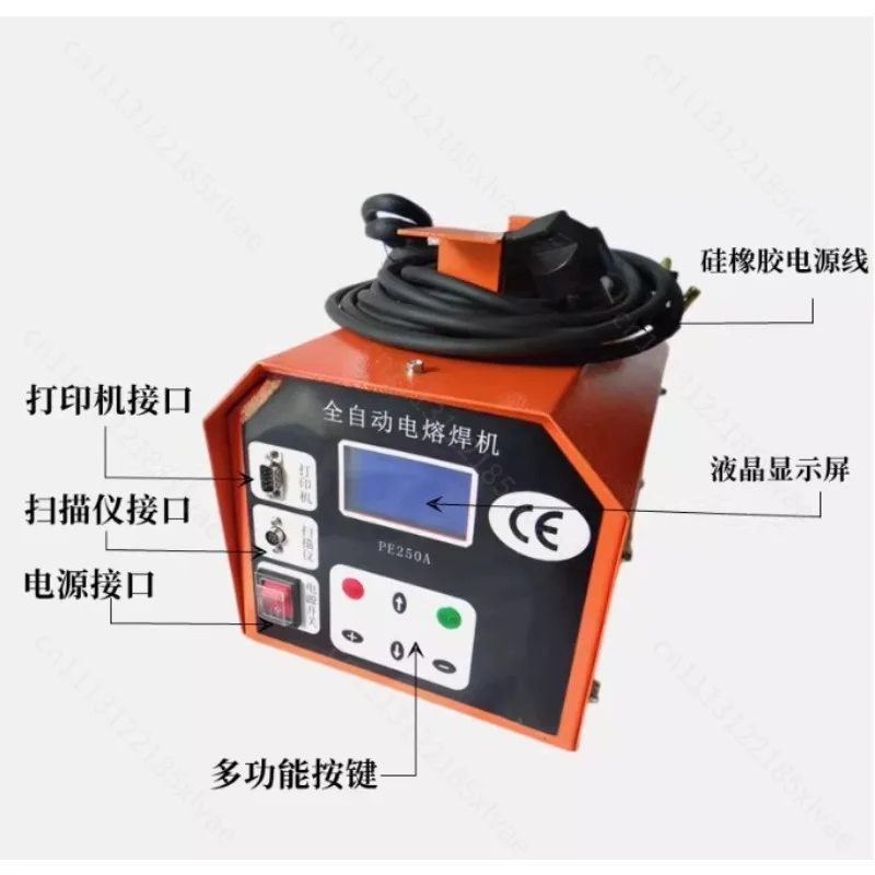 Touch Screen Full-Automatic Inverter Welder for PE Pipe Gas Pipeline Steel Mesh Skeleton