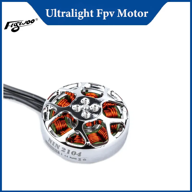 

FLYWOO NIN 21041800/3000KV и 2303.5 1750/3000KV Сверхлегкий двигатель FPV для Whoop и зубочисток Дрон Fpv Дрон RC Инструменты