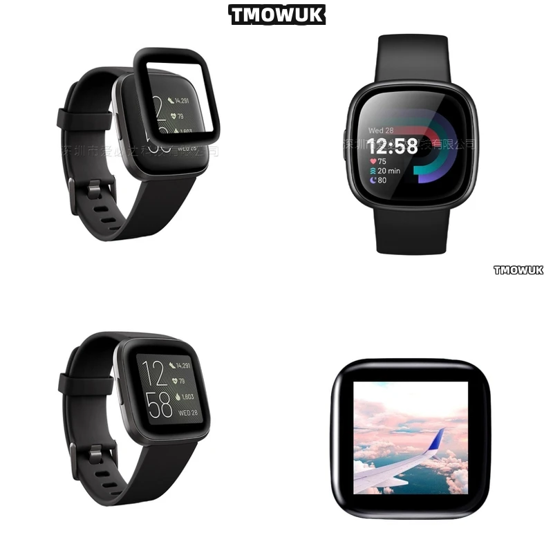 

For Fitbit Sense 2 Versa3 2 4 Inspire 3 Charge 6 5 3D Curved Anti-Scratch PMMA Soft Screen Film