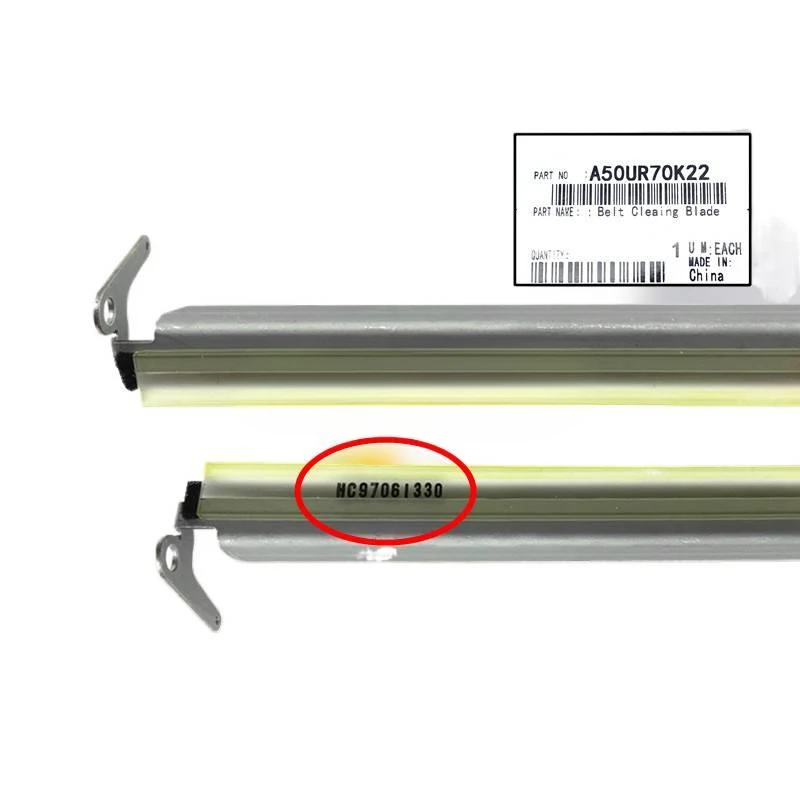 

For original Konica Minolta C1060, 1070, 2070L, 2060, 3070 , transfer film scraper