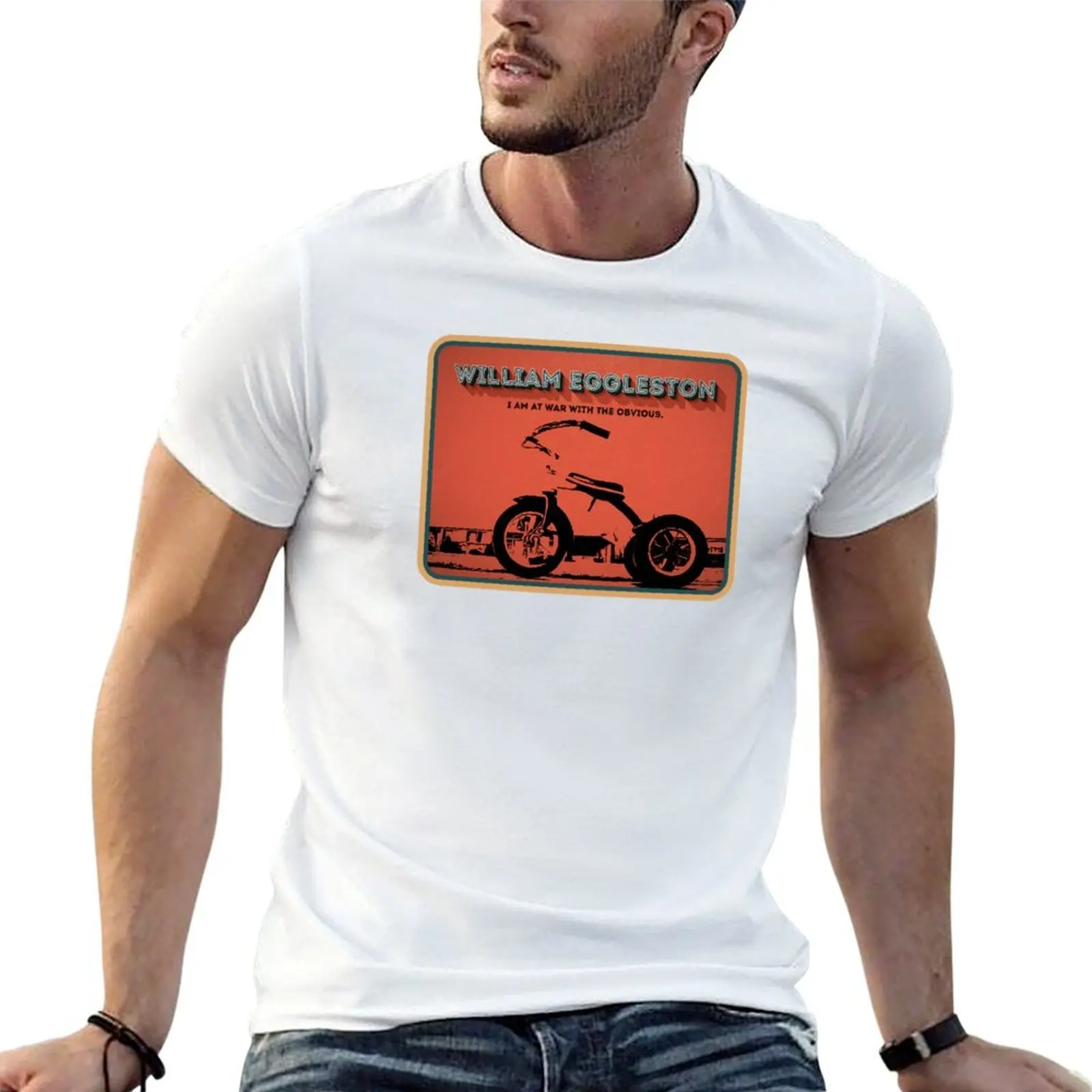 

William Eggleston T-Shirt man t shirt cotton high quality man t shirt graphic t shirt for man 100 percent cotton T-Shirt