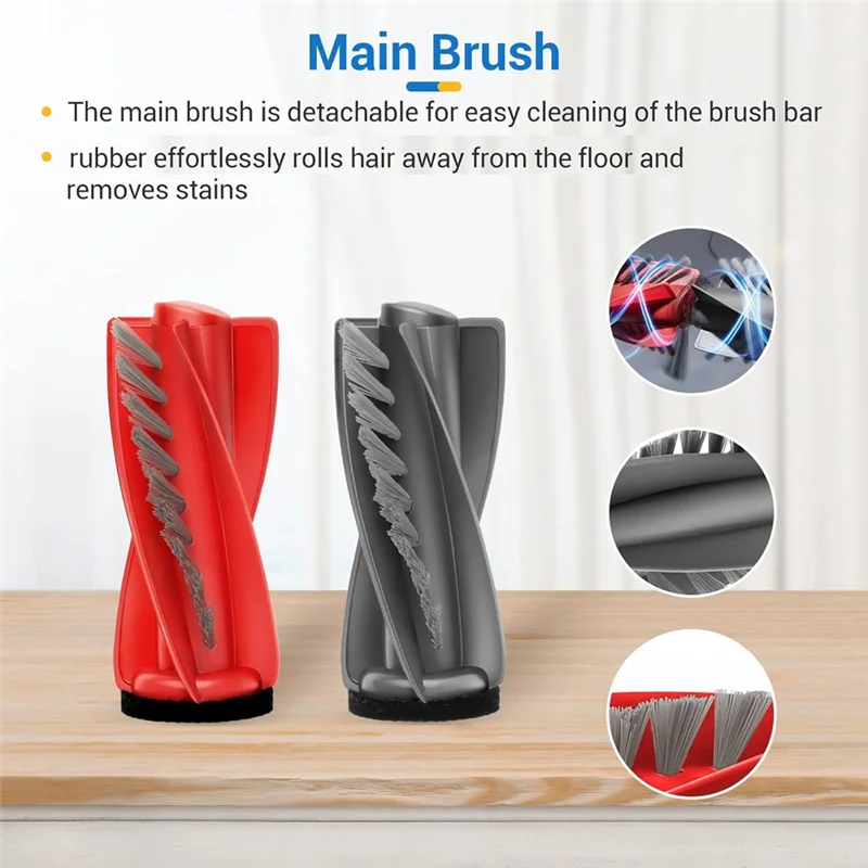 مجموعة الصيانة الأساسية FZFZ لـ Roborock Saros 10R: الفرش الجانبية والمرشحات والمماسح وأكياس الغبار