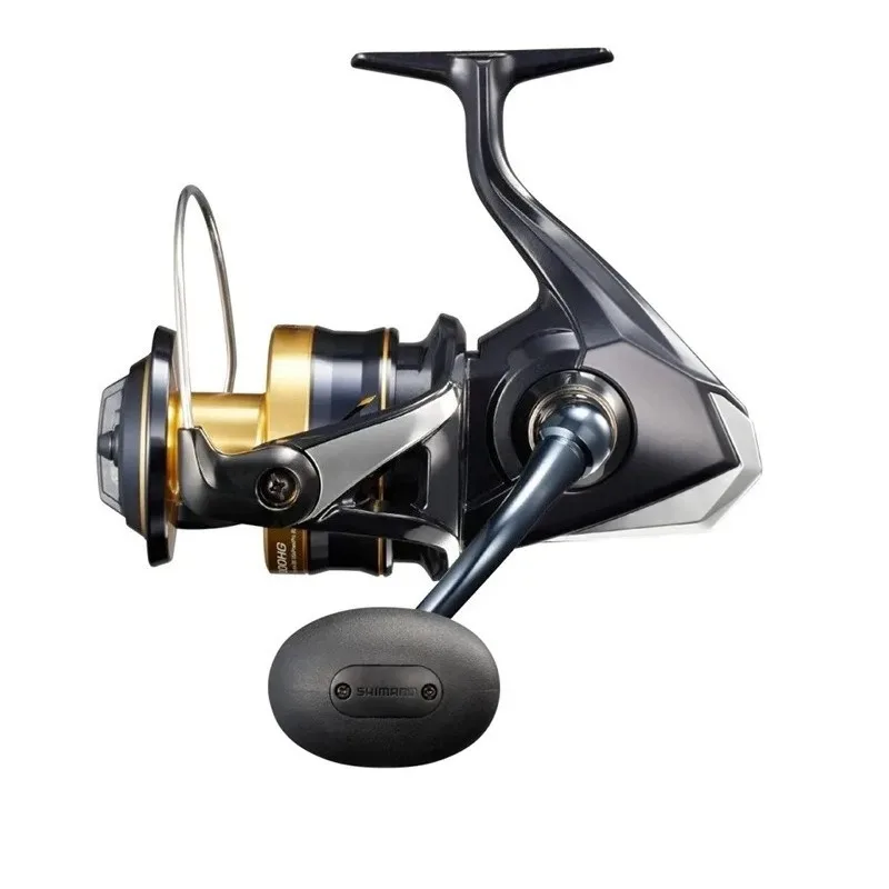 22 Saltwater Spinning Reel Large Jigging Trolling Long Cast Fishing Wheel Metal Spool Sea Fishing