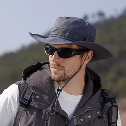 Xinbaoguan 100% Polyester 9232 New Spring/Summer Breathable Big Eaves Sunshade and Sunscreen Fisherman Hat