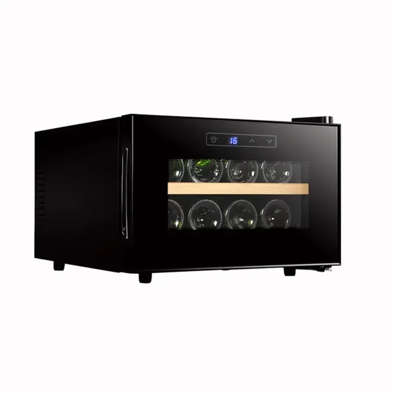 8 Bottle MIni Cooler Wine Cabinet Commercial 220V Wine Chiller Fridge for Hotel