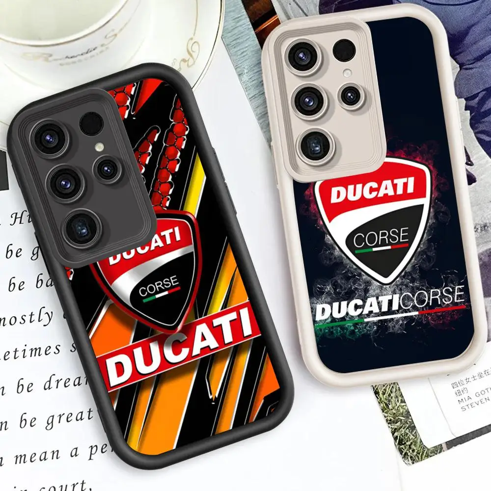 Good M-Motorcycle D-Ducaties Logo MINISO Phone Case Eye Ladder For Samsung A13 12 33 5G S25 5G S25 24 20 23Plus Ultra5G